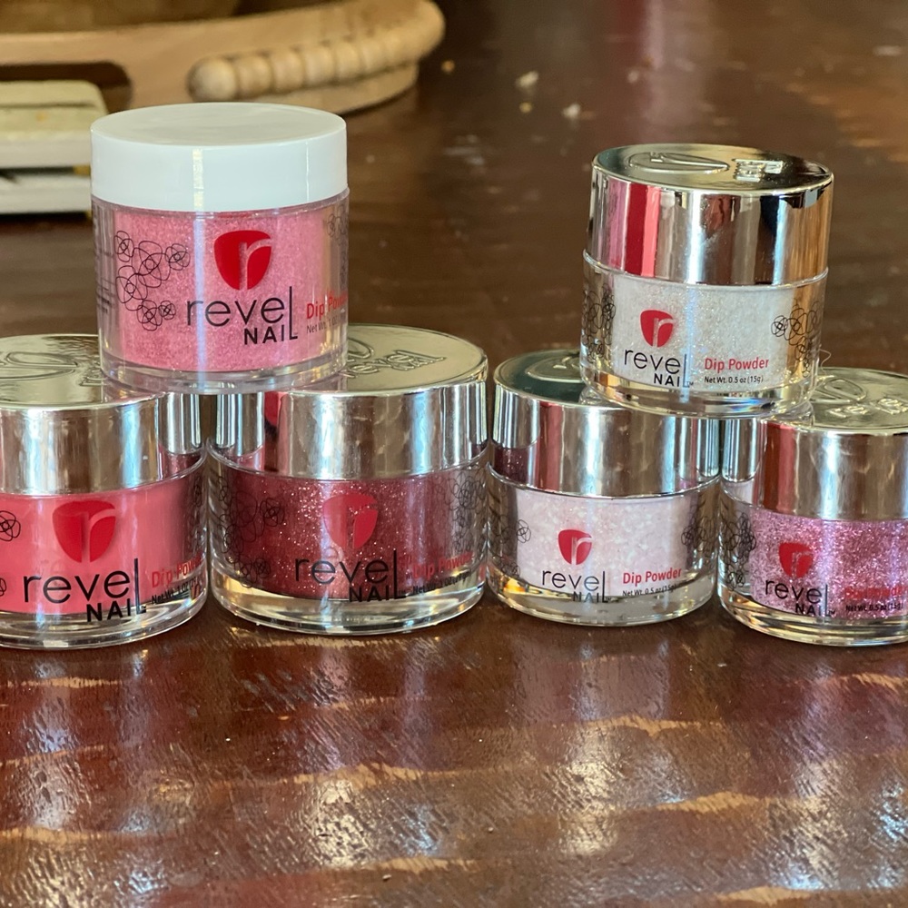 Revel Nail Dip Powder Lot #5